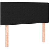Box spring postelja z vzmetnico črna 80x200 cm blago, (20791208) | Shoptok.si