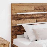  Uzglavlje s uzglavljem Staro drvo 90 cm Konstruirano drvo | shoptok.hr