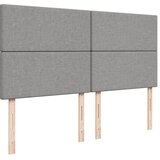  Krevet s oprugama i madracem svjetlosivi 180x200 cm od tkanine | shoptok.hr