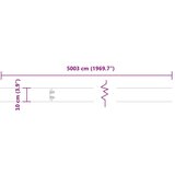 vidaXL Rubovi za travnjak 50 kom maslinasto zeleni 10x103 cm | shoptok.hr