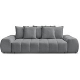 Bobochic Paris Temno siva sedežna garnitura iz šenilje 278 cm Everest – | Shoptok.si