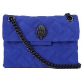 Kurt Geiger London Torbe za čez ramo LEATHER MINI KENSINGTON Modra Cene