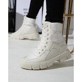 Resti Cream women's non-insulated bagger boots Qertera- Footwear | ePonuda.com