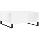  Stolić za kavu bijeli 80 x 80 x 36,5 cm od konstruiranog drva | Eponuda.ba