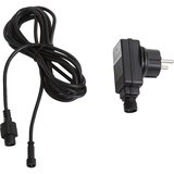 QAZQA LED gonilnik 12V 15W črn IP44 - Voltaire Cene