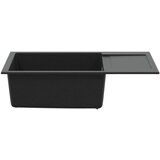  Umivalnica Črna 780 x 500 mm 80% Kvarc in 20% Smola - - črna - 18.45 - 780 x 500 mm - 2025-vidaXL-Uvoz_2 | Shoptok.si