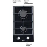 Apex Ugradna ploca na gas sa termoelementom,dve ringle,staklo 474 | Eponuda.com