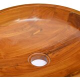  Umivaonik od masivne tikovine Φ 40 x 10 cm | shoptok.hr
