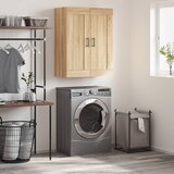 Maison Chic Stenska omarica - Zidna omarica sonoma hrast 69,5x34x90 cm inženirski les iu843, (22062696) | Shoptok.si