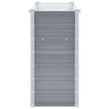  Visoka greda iz pocinkanega jekla 160x40x77 cm sive barve, (20611486) | Shoptok.si