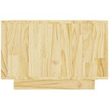 vidaXL Klubska mizica 50x50x33,5 cm trdna borovina | Shoptok.si