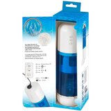 You2Toys Vibracijski masturbator z možnostjo polnjenja, vrtljiv (modra in bela) | Shoptok.si