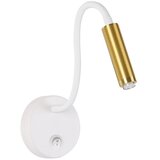  Brilagi - LED prigušiva fleksibilna zidna lampa MAYA 1xG9/4W/230V bela/zlatna | Eponuda.com