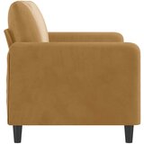  Dvosjed smeđi 140 cm baršunasti | Eponuda.com