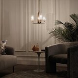 Elstead Lighting Quintiesse QN-KIMROSE3-BNB - Luster na šipci KIMROSE 3xE14/40W/230V zlatni | Eponuda.com