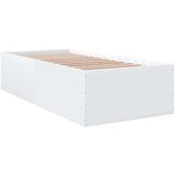 vidaXL Okvir za krevet bijeli 75x190 cm konstruirano drvo | shoptok.hr