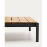Kave Home Vrtna klubska mizica iz masivnega tika 89x91 cm Sorells – | Shoptok.si