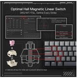 Redragon Fizz K617 RGB Crna 60% (Magnetic Hall Effect) Tastatura | ePonuda.com