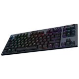 Logitech G915 LIGHTSPEED GL Tactile brezžična RGB mehanska gaming slo črna tipkovnica | Shoptok.si