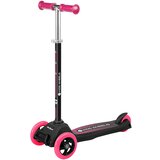  Zložljiv otroški trikolesni skiro KIDS WHEELS roza u