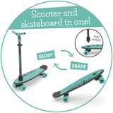 Chillafish 2U1 trotinet i skejt SkatieSkootie 3 Mint do 50kg | Eponuda.com