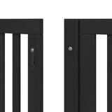 vidaXL Vrata za pse s vratašcima 15 panela sklopiva 750 cm drvo topole | shoptok.hr