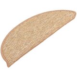  Samoljepljivi otirači za stepenice 15kom 56x17x3cm svjetlosmeđi | shoptok.hr