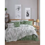 white whitegreen ranforce single quilt cover set (eu) (it)