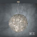 PAUL NEUHAUS 2019-21 - Luster na sajli SAREA 15xG9/40W/230V srebran | Eponuda.com