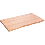 vidaXL Zidna polica svjetlosmeđa 100x60x4 cm od obrađene hrastovine Cijene