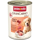  Ekonomično pakiranje animonda GranCarno Original 12 x 400 g - Junior: govedina i piletina | shoptok.hr
