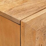 vidaXL Strani šal Svetlo rjava 33.5 x 60 x 75 cm | Shoptok.si