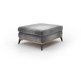 Windsor & Co Sofas Siv puf z žametno prevleko Astre Cene