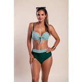Fenzy Dvodijelni Kupaći Kostim S Uzorkom, Tamno Zelene Boje | shoptok.hr