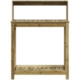 Stol za sadnju s policama 82,5 x 50 x 109,5 cm od borovine | shoptok.hr