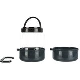  Set 2 činije sa kutijom za hranu za ljubimce - putni | Eponuda.com