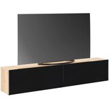 Modern Living Tv-element Otis, Črna, Barva Hrasta | Shoptok.si