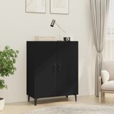 The Living Store Komoda črna 70x34x90 cm konstruiran les - Komoda, (21662073) Cene