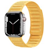  apple watch magnetic link yellow 42/ 44/ 45mm Cene
