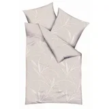 POSTELJNINA Organic 140/200 cm mako saten naravne barve