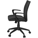 MID.YOU Vrtljiv Stol Soft, Črna | Shoptok.si