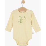 Just kiddin baby bodi z dolgimi rokavi ribbed pear Cene