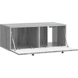 TV ormar za zid 78,5 x 41 x 30 cm Siva Sonoma Konstruirano drvo | shoptok.hr