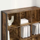 Ormarić za knjige 2 pcs Dimni hrast 99 5 x 30 x 108 5 cm | shoptok.hr