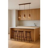 Opviq luster loer r, 3 x E27 max, 40W, braon | Eponuda.com