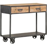  Konzolni stol 90 x 35 x 74 cm od masivnog obnovljenog drva | shoptok.hr