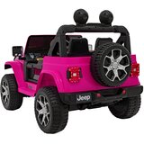  Licencirani auto na akumulator Jeep Wrangler Rubicon 4x4 - rozi | shoptok.hr