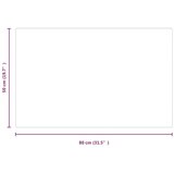 Staklena ploča za kamin pravokutna 80x50 cm | shoptok.hr