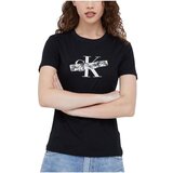 Calvin Klein Jeans Majice s kratkimi rokavi - Črna | Shoptok.si