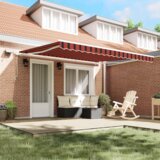 vidaXL automatska uvlačiva tenda antracit 350x250 cm | shoptok.hr